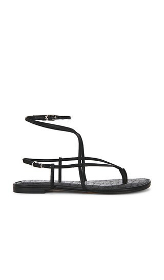 Sam Edelman Clarra Sandal in Black. - size 6.5 | Revolve Clothing (Global)
