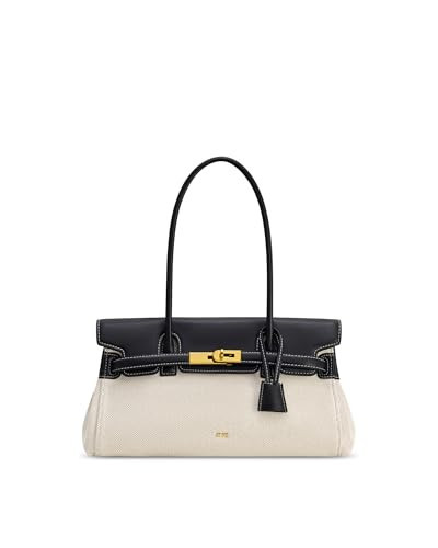 JW PEI Women's Yara Shoulder Bag - Black Canvas | Amazon (US)