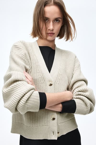 Rib-knit Cardigan | H&M (US + CA)