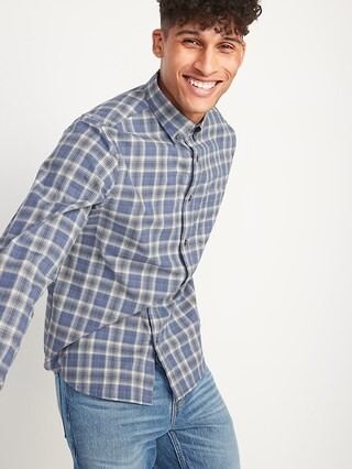 Regular Fit Built-In Flex Everyday Printed Shirt for Men | Old Navy (US)