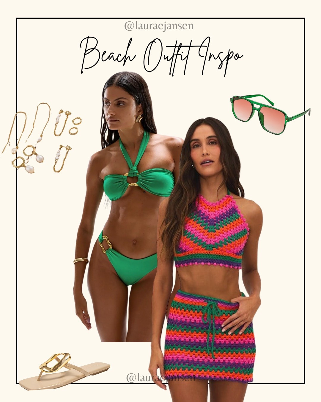 Chic beach outfit inspo

#LTKSeasonal #LTKStyleTip #LTKTravel