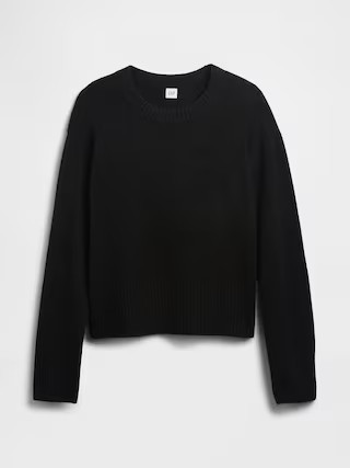 CashSoft Relaxed Crewneck Sweater | Gap Factory