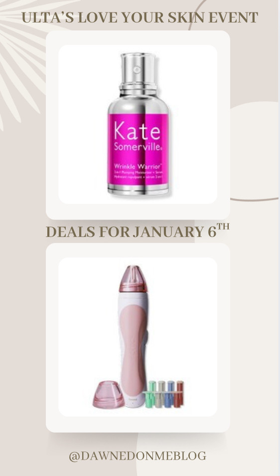 Shop today's deals at Ulta's Love Your Skin Event.
 

 

#LTKOver40 #LTKSaleAlert #LTKBeauty