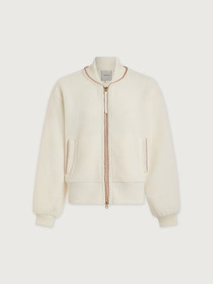 Klaudia Fleece Jacket | Women's Fleece Jacket | Varley US, Egret / M | Varley US