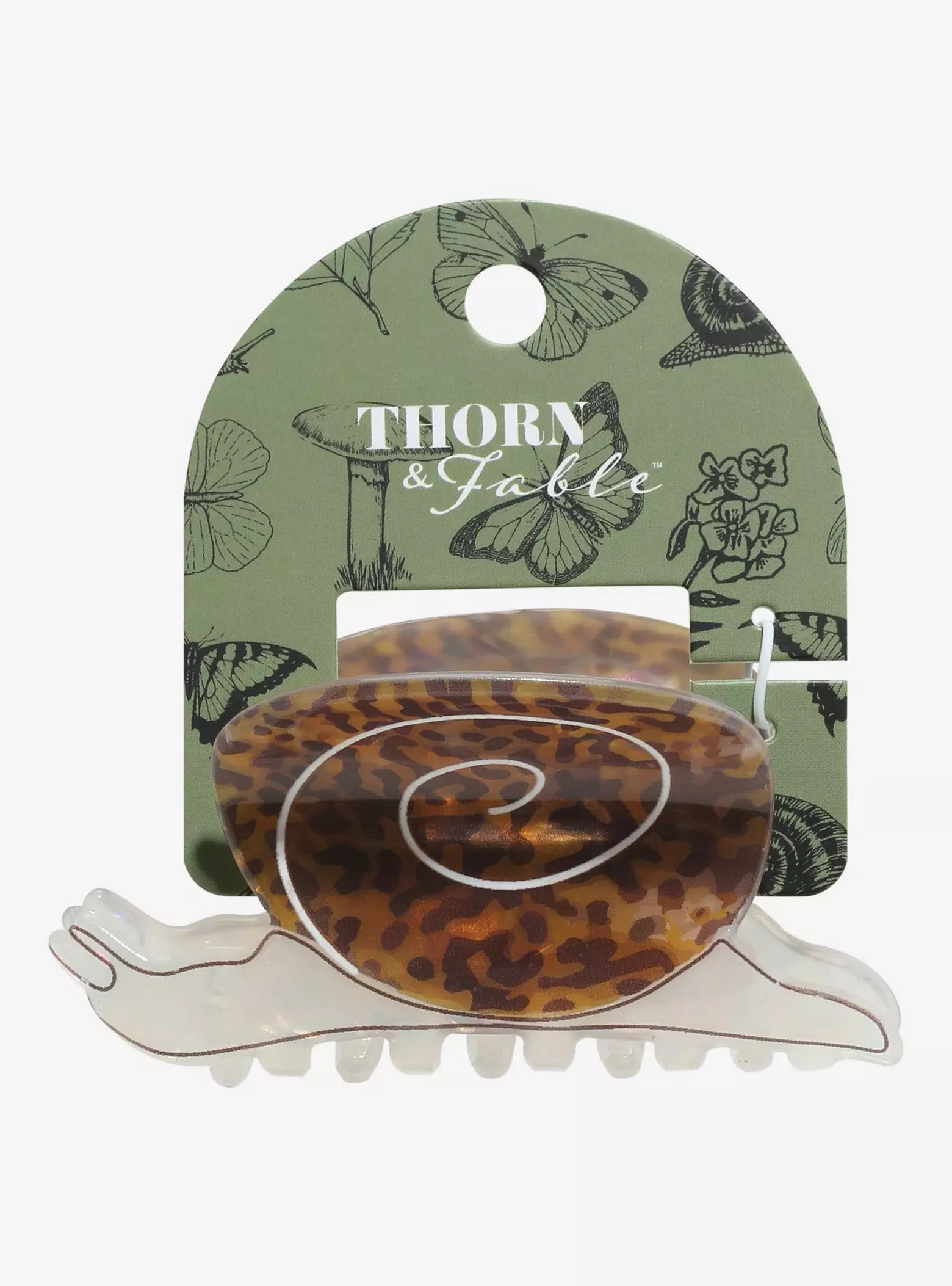 Thorn & Fable Iridescent Snail Claw Hair Clip | Hot Topic