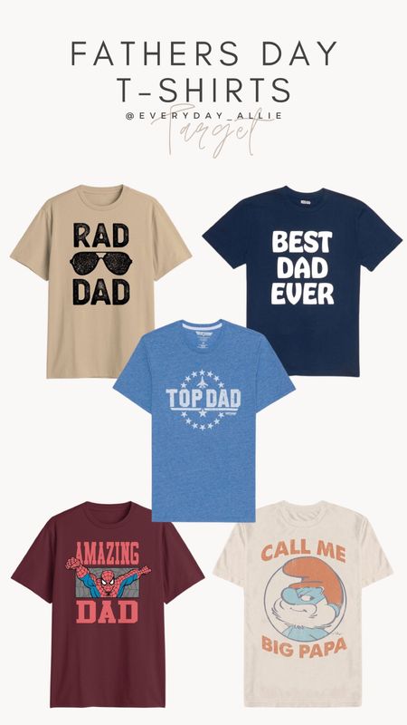 Fathers Day t-shirts from Target 🎯 



#LTKFamily #LTKMens #LTKStyleTip