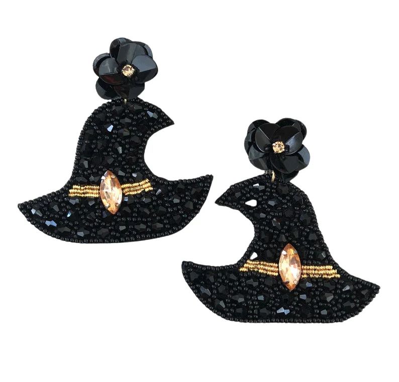 Witch Hat Earrings | Teggy French