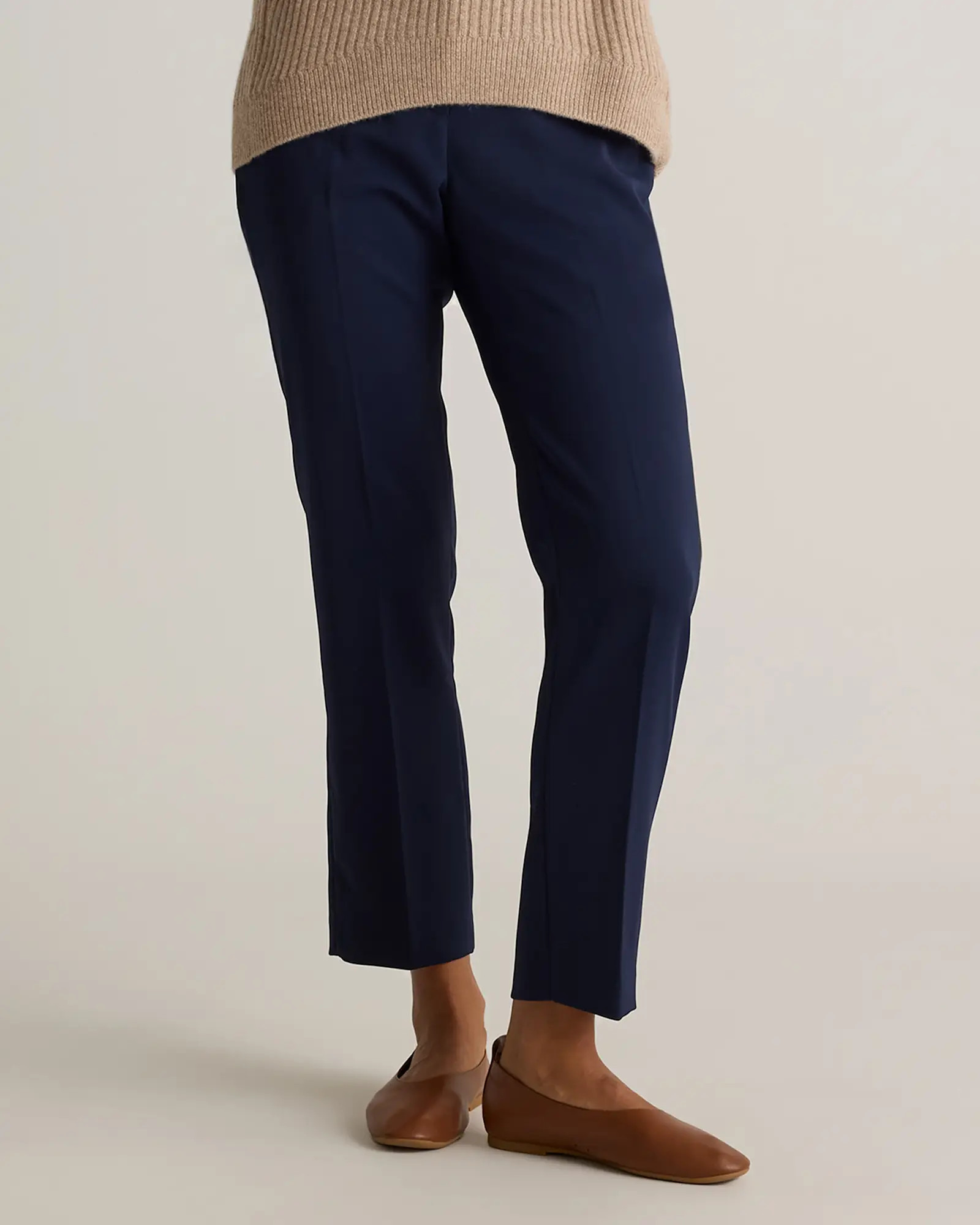 Stretch Crepe Ankle Pants | Quince