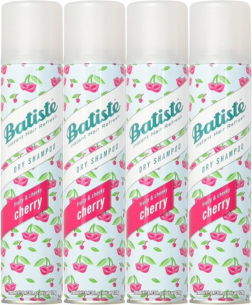 Batiste Dry Shampoo, Cherry 6.73 oz (Pack of 4) | Amazon (US)