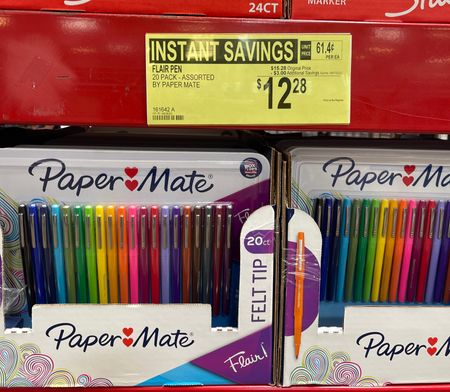Flair pens are $3 off for a set of 20! Get these and split them up for teacher gifts! 



#LTKSale #LTKSeasonal #LTKfamily