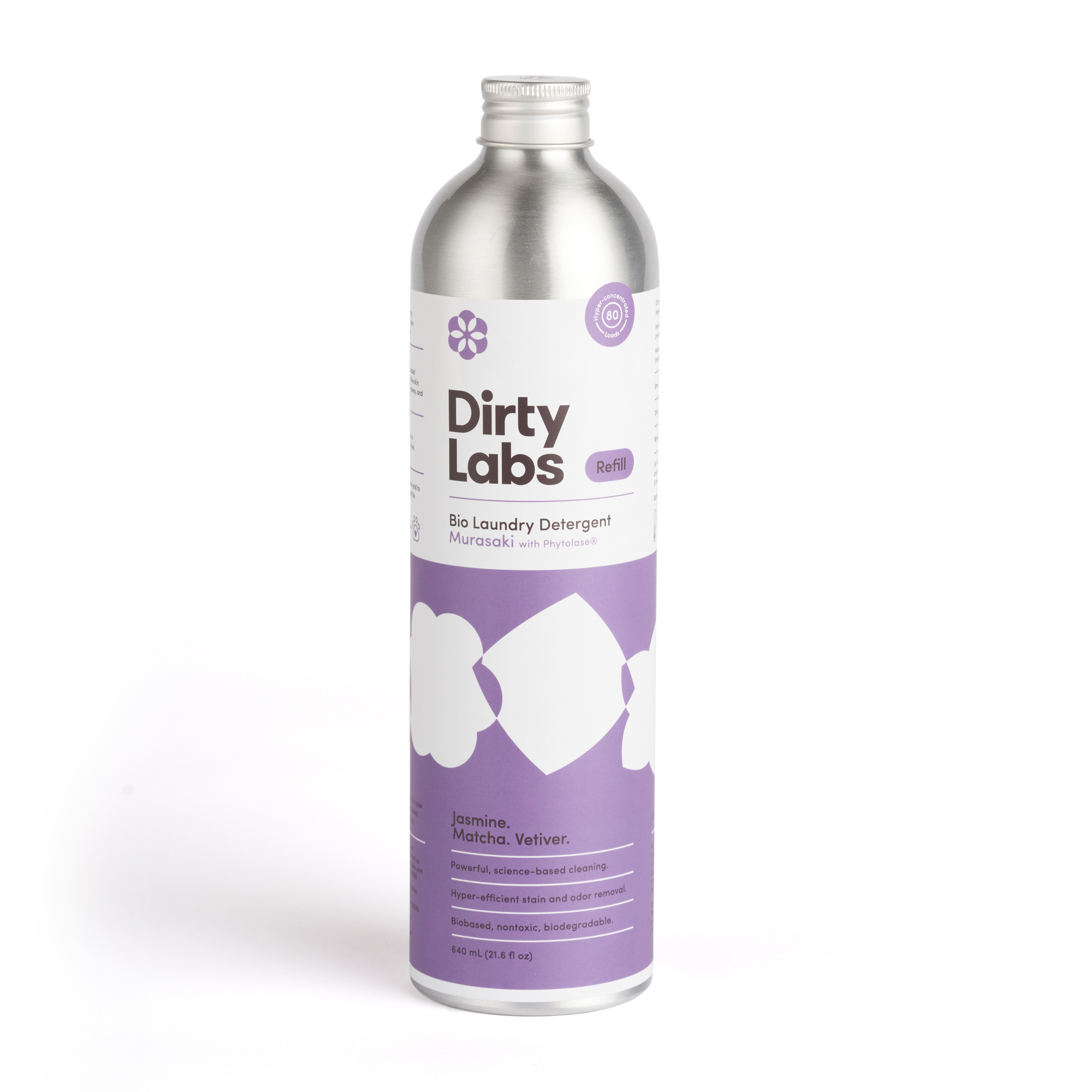 Dirty Labs Bio Laundry Detergent with Phytolase® - Jasmine, Matcha, Vetiver | Grove