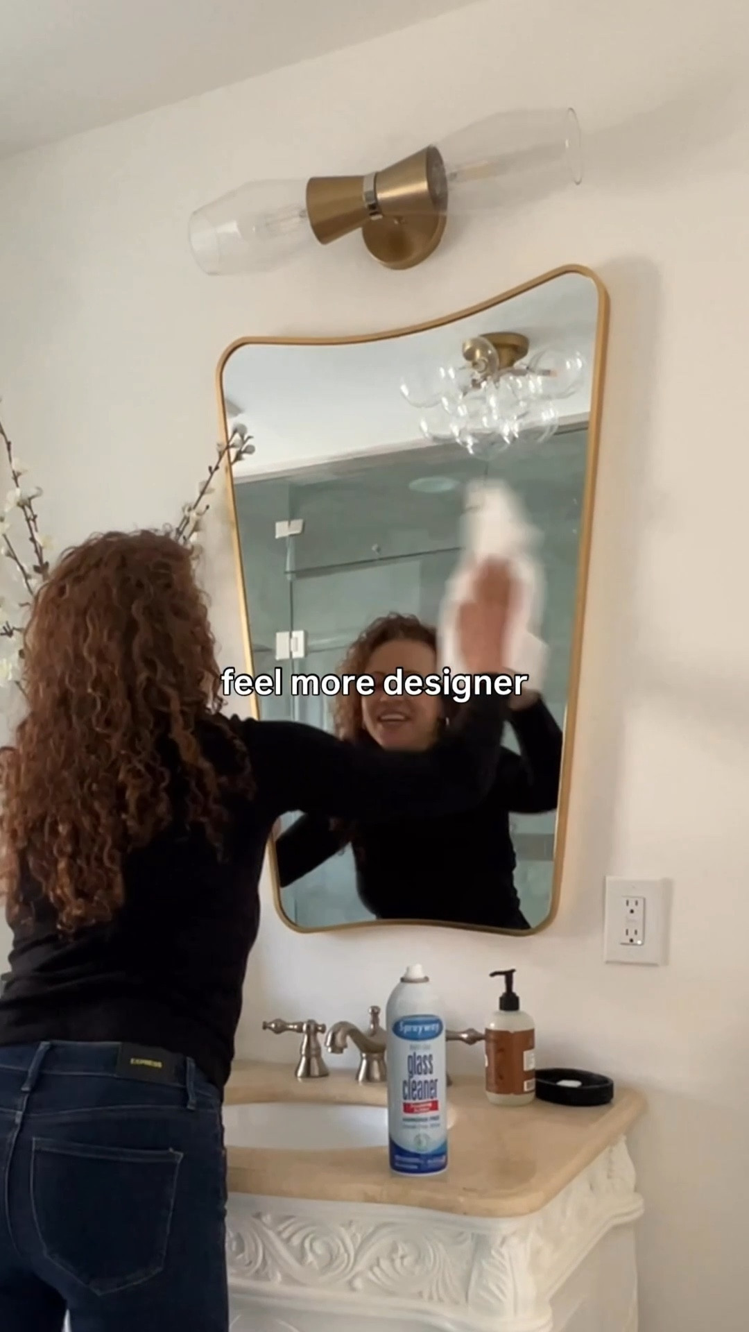 Matching vanity mirrors can instantly date your bathroom…

We swapped ours for simple gold frame mirrors and it completely changed the look of the space. It feels more updated, more intentional, and more designer — for under $200.

Sometimes it’s not about a full renovation… it’s about making the right small update.

Happy designing 💕✨

#bathroommakeover
#designfix
#budgetdecor
#interiordesigntips
#homeupdate

#LTKSeasonal #LTKHome #LTKdayinmylife