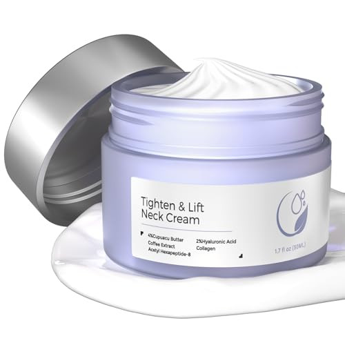 Jtopyrt Neck Creams for Tightening and Firming: Anti - Aging Tighten and Lift Neck Cream Moisturise Wrinkle Cream for Women and Man 1.7 oz | Amazon (US)