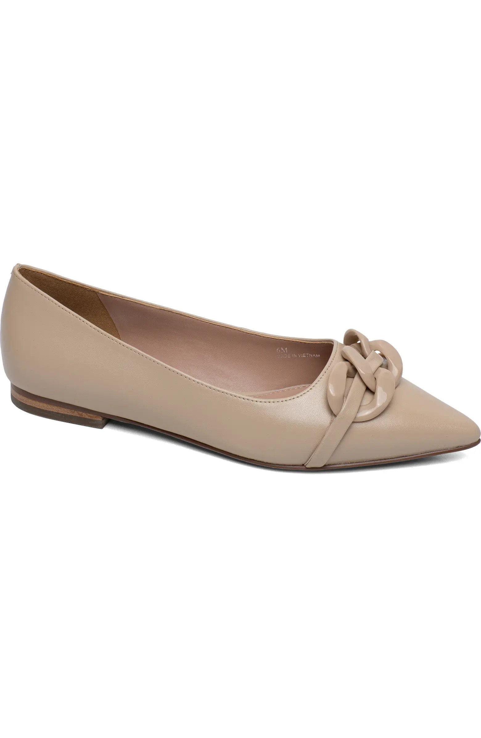 Nora Pointed Toe Flat (Women) | Nordstrom