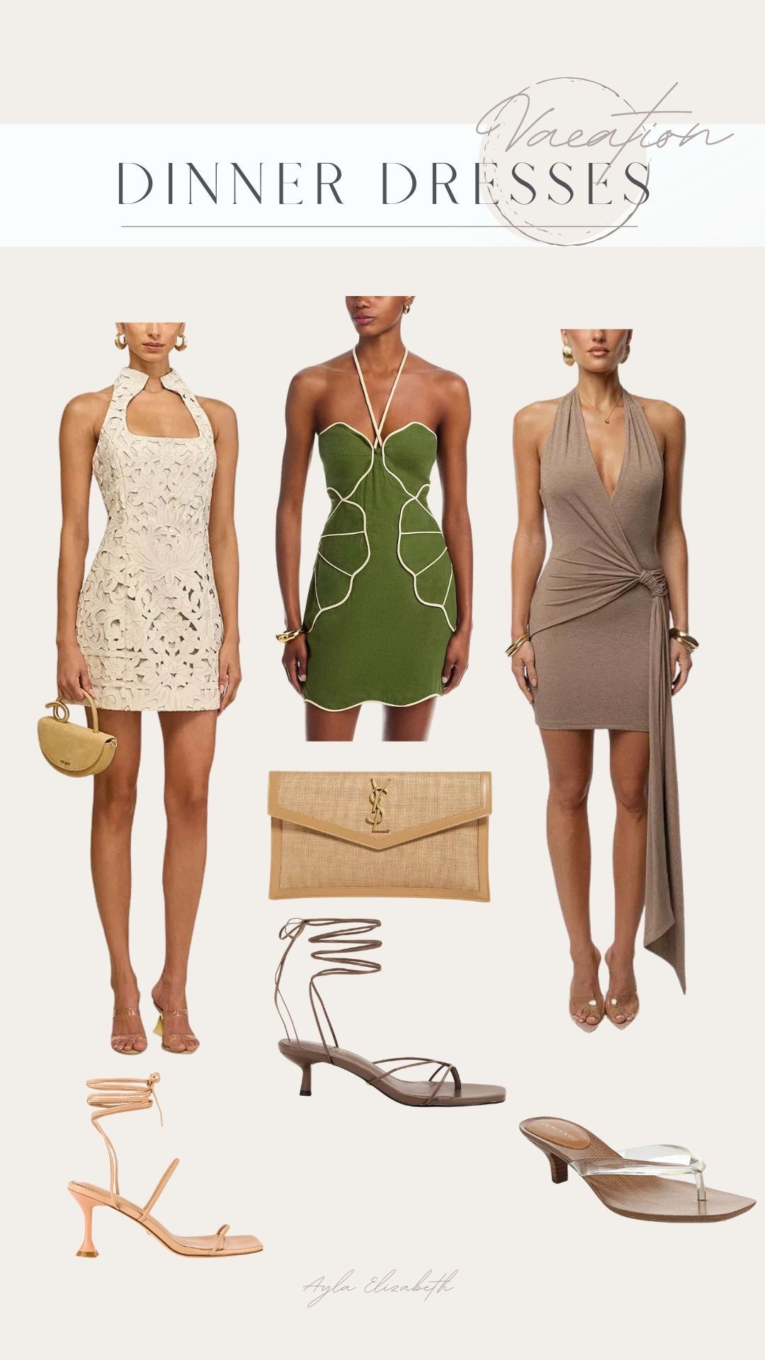 Dinner looks on vacation! #dresses #dress #europe #beach #florida 

#LTKSeasonal #LTKTravel