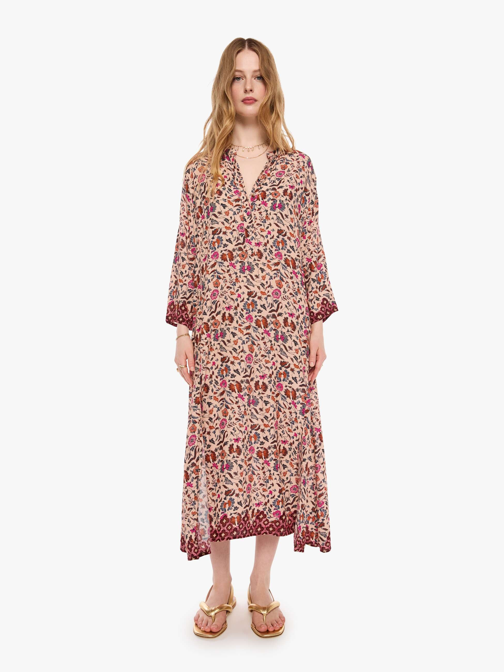 Natalie Martin Isobel Dress - Wildflower Spice | Mother Denim