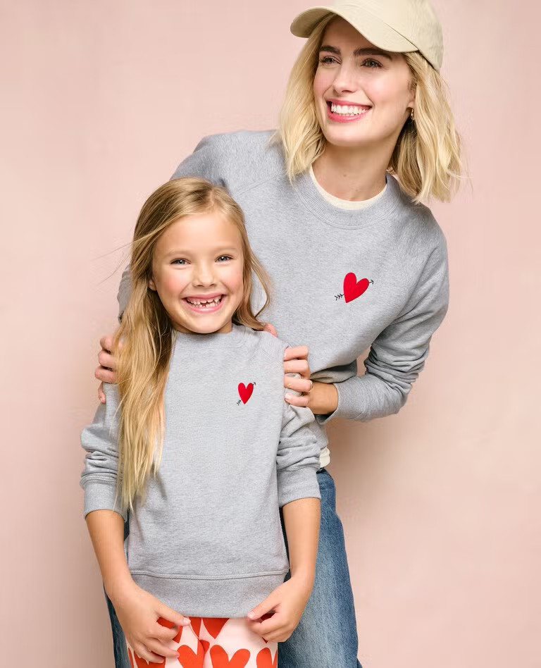 Valentine's French Terry Sweatshirt | Hanna Andersson