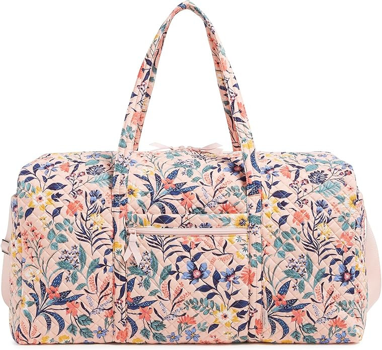 Vera Bradley Women's Cotton XL Travel Duffle Bag | Amazon (US)