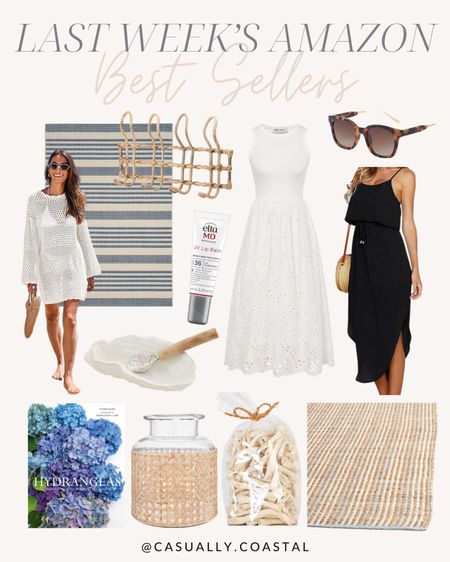 Last Week’s Amazon Best Sellers

Amazon home, Amazon style, coastal home, coastal decor, beach house style, beach house decor, Amazon coastal, Amazon rug, coastal rug, affordable home decor, neutral home, spring outfit, summer outfit, summer dress, coastal dress, Amazon swimsuit coverup, crochet coverup, Amazon sunglasses, best sellers, white dress, graduation dress, sleeveless tank dress a line midi dress, glass vase with decorative cane sleeve, hydrangeas book, hardcover book, natural root in bag, mud pie oyster shaped dip set, eltamd uv lip balm sunscreen, eltamd skincare, Amazon skincare, wall hooks, coastal wall hooks, classic square polarized sunglasses, affordable sunglasses, cape cod collection accent rug, 3x5 rug, crochet bathing suit cover up, beige and blue rug, indoor/outdoor rug, waterproof rug, adjustable strappy split summer beach casual midi dress 

#LTKfindsunder50 #LTKstyletip #LTKhome