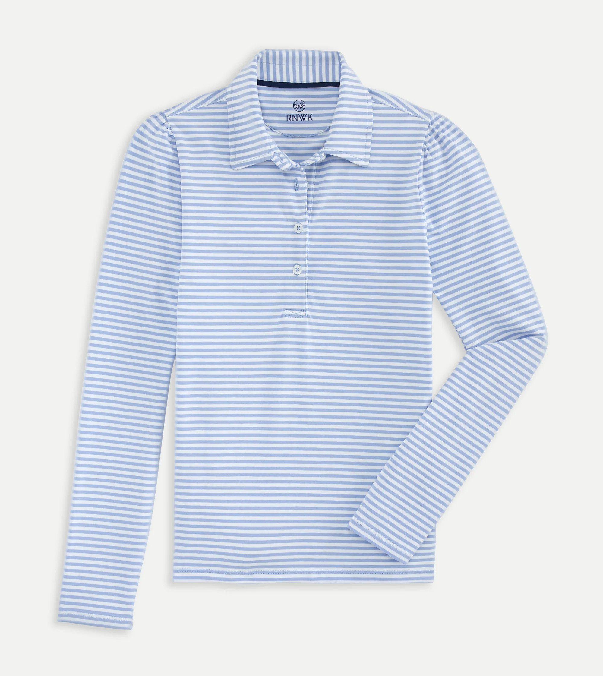 Renwick Solid Long Sleeve Stretch Polo | Renwick