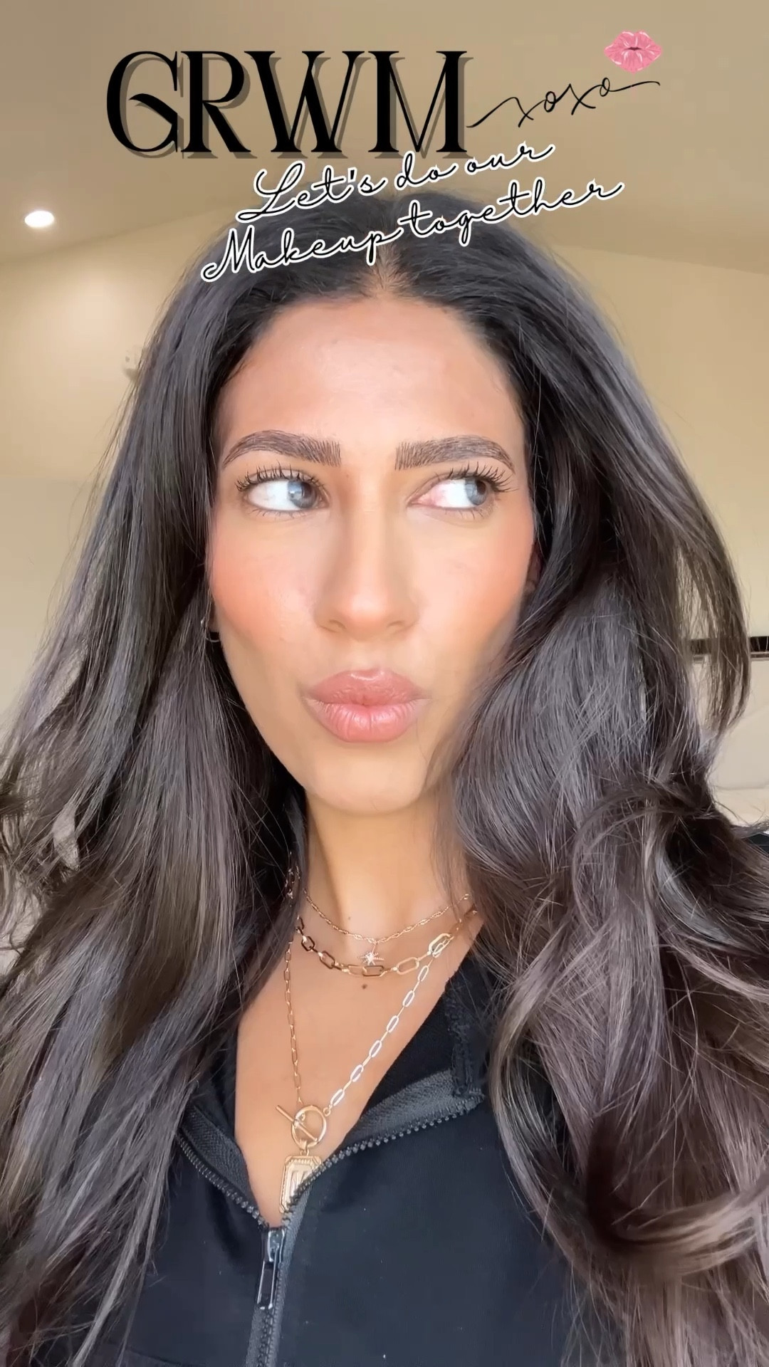 Everything I used is linked:

Armani foundation shade 6.5
Itcosmetics shade medium tan
Itcosmetics blush shade sun warmth
Elf primer infused blush shade always rosy
Lips:
Liner - La girl Keep it spicy
Liquid lip - Maybelline teddy tint skinny dip
Lifter gloss - Maybelline in Amber 

#LTKSummerEdit #LTKStyleTip #LTKBeauty