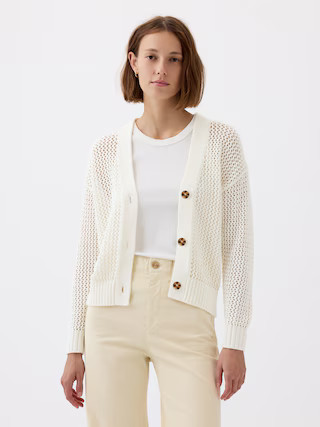 Crochet Cardigan Sweater | Gap (US)