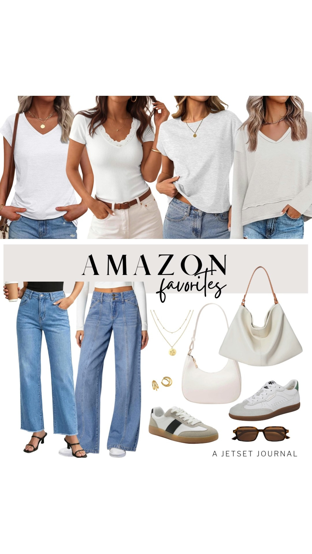 Here are the top Amazon finds this week that you've been waiting for! For a quick outfit idea, try styling this AUTOMET V-neck tee with these Sam Edelman Kallen sneakers. Accessorize with SOJOS rectangle sunnies to finish the fit before heading out for coffee runs. Keep scrolling to see how easily these pieces mix and match with what you already own. These are total crowd-favorites right now!

#LTKSeasonal #LTKSaleAlert #LTKTravel 

 
