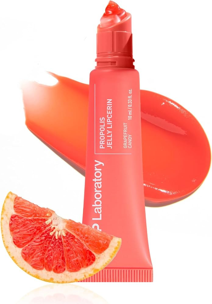 Amazon.com : CNP Propolis Jelly Tinted Lipcerin\u2122 - 05 Grapefruit Candy, Hydrating Lip Balm & Gloss with Manuka Honey + Hyaluronic Acid, Stocking Stuffers, Gifts for Women, 0.3 fl.oz. : Beauty & Personal Care | Amazon (US)