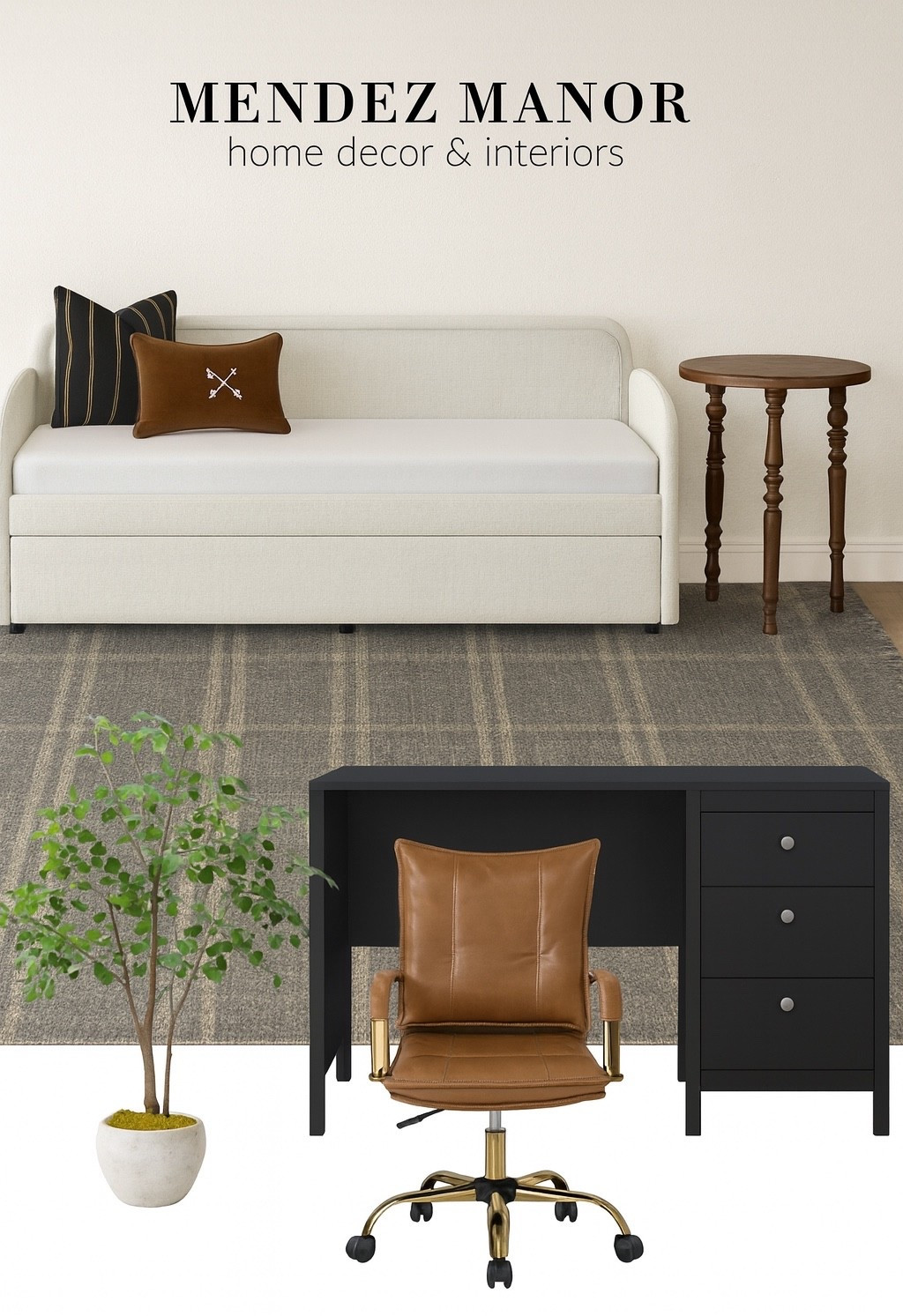 Home office/ guest bedroom with daybed under $350!

This daybed with trundle is such a great price at Walmart! Also love this black desk and leather office chair 👍🏻

#LTKmomlife #LTKSaleAlert #LTKHome