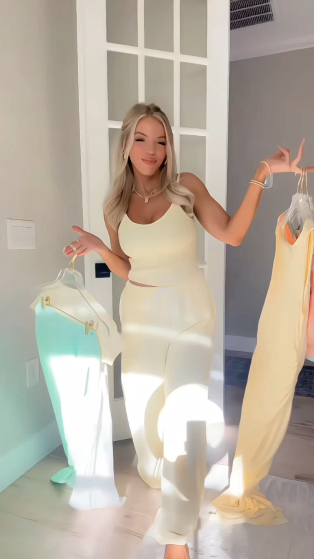 COMMENT LINK and like this photo and I’ll send you all the details to my new arrivals haul from @walmart @walmartstyle #walmartpartner PS. You must be following me @laurscardina or else IG won’t let me DM you :( IG rules not mine🫶🏼

Loving these Walmart new arrivals! The colors are screaming summer! 🌞🌴🥥🌊🐚 which look is your favorite?! 

Im 5’3 | 34 DDD | 27 W | 120 lbs for reference! 

#walmartfinds #walmart #casualstyle #walmartstyle
