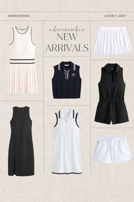 Abercrombie new arrivals! These athletic pieces are perfect for golf or tennis lessons!

 Loverly Grey, Abercrombie 

#LTKSeasonal #LTKStyleTip