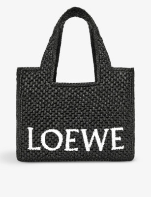 LOEWE - Loewe x Paula's Ibiza small raffia tote bag | Selfridges.com | Selfridges