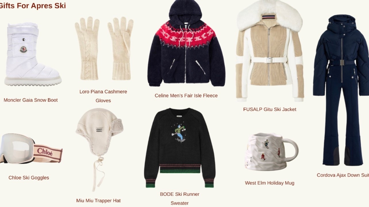 Luxury gifts for the apres ski lover! 

#LTKCyberWeek #LTKGiftGuide #LTKHoliday