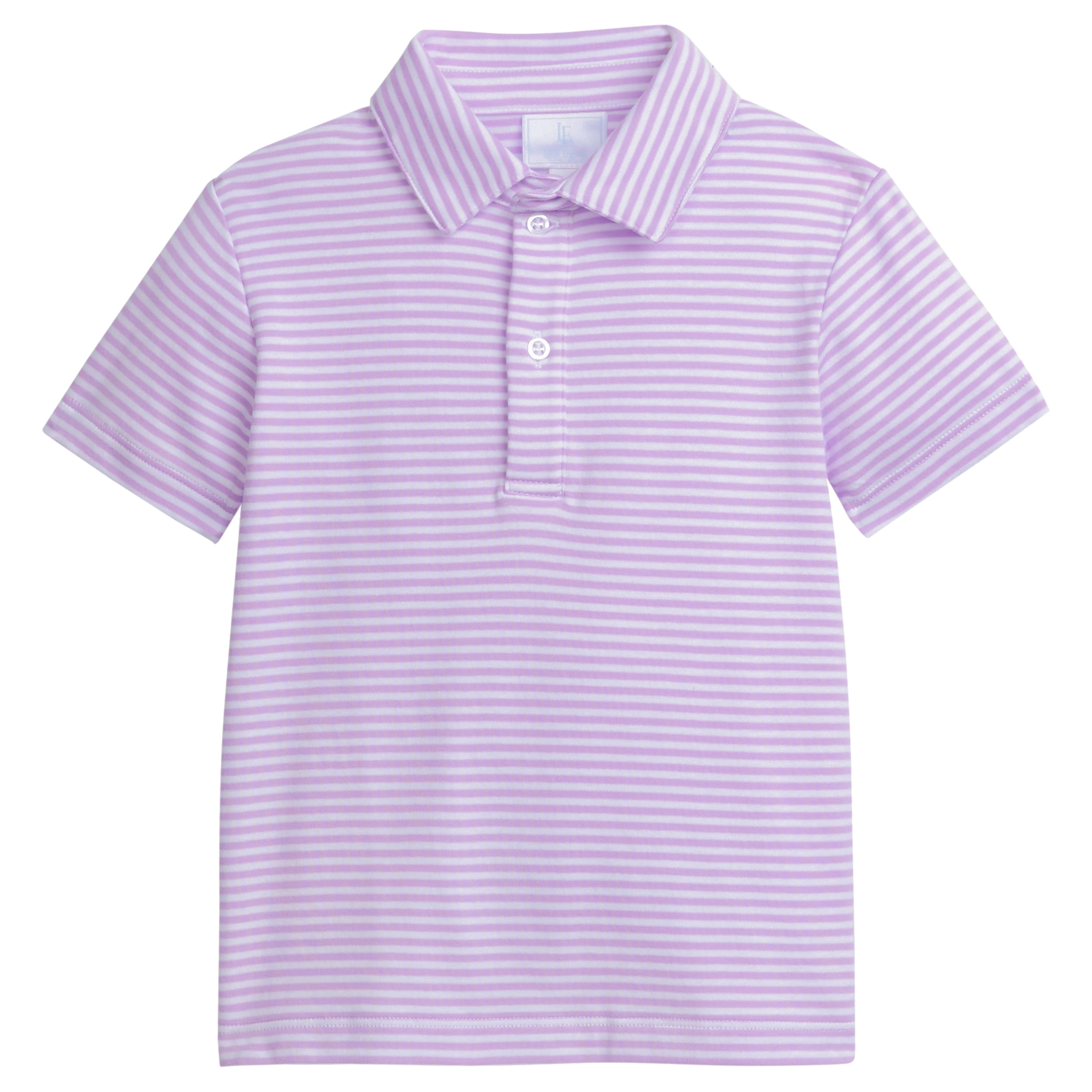 Short Sleeve Polo Shirt - Boy's School Clothes | Little English
