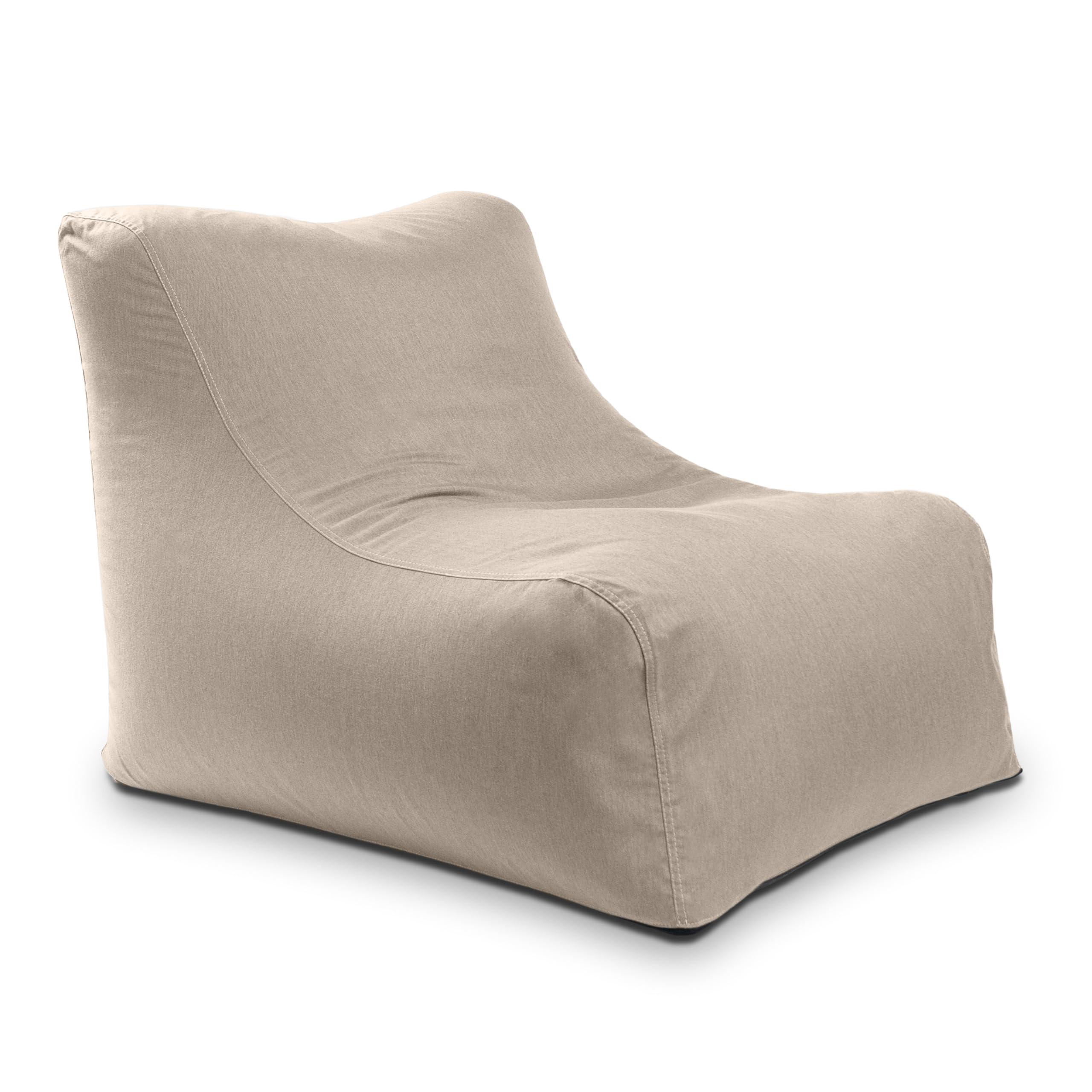 Jaxx Ponce Outdoor Bean Bag Chair - Weather Resistant Patio and Poolside Lounge Seating, Sunbrella Flax | Amazon (US)
