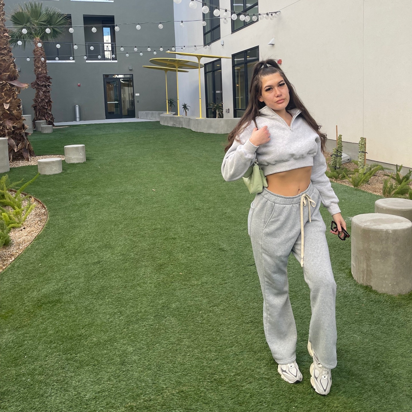 just be living 🆗🩶 

#living #love #grey #greyaesthetic #cozy 
#cozygirl #errands #aesthetic #lifetime #live #one #day #at #a #time #newbalance #balance #new #style #styled #lv