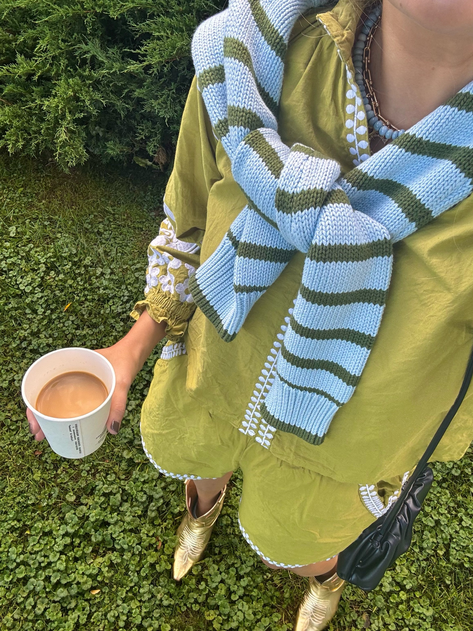 Obsessed with this knit & set combo 💚💫🩵

#LTKStyleTip #LTKSeasonal #LTKSaleAlert