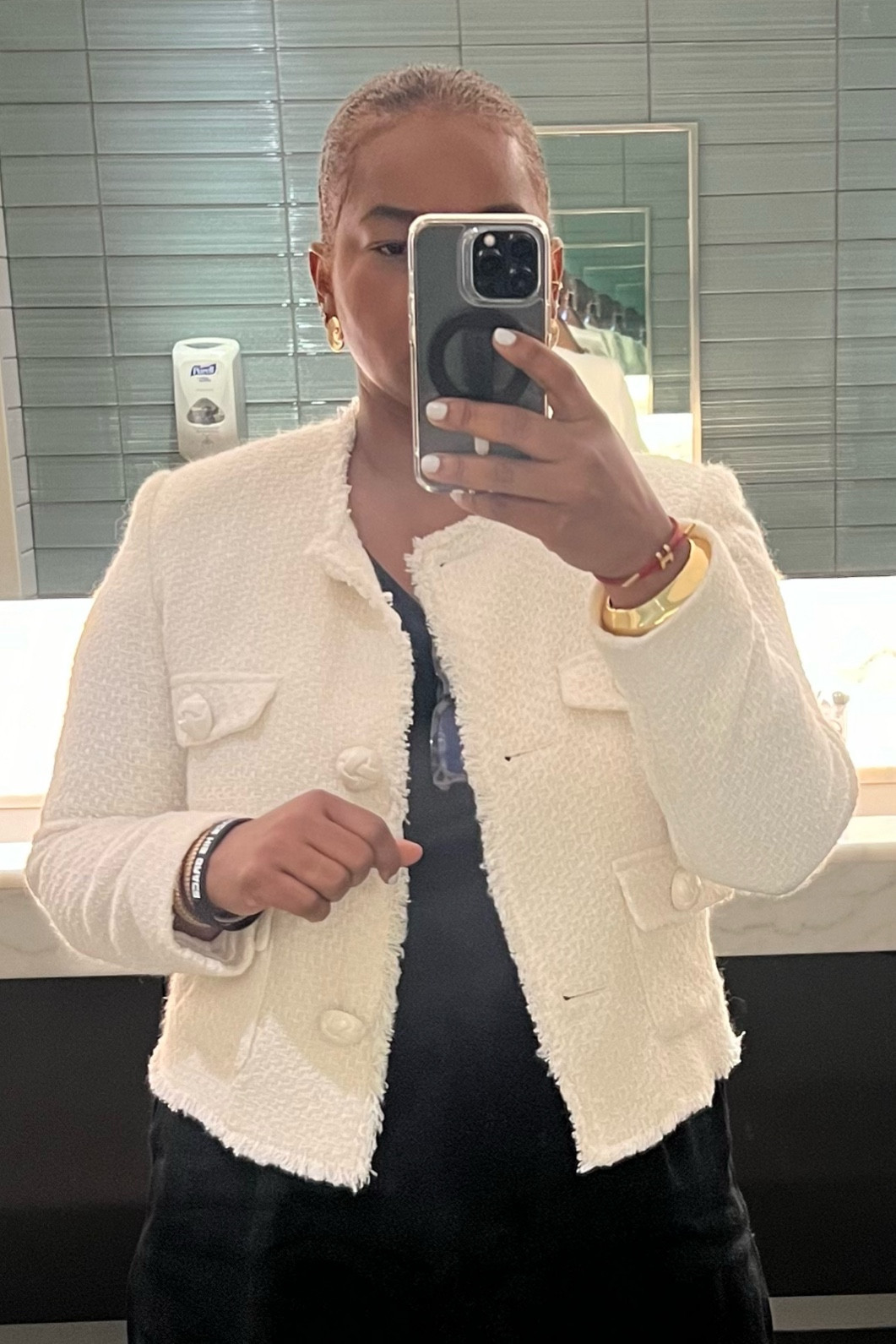 My accessories are on sale. They have gold and silver. I love them! #Ootdstyling #styleinspiration #jcrewstyle #jcrewstyletip

#LTKSaleAlert #LTKOver40 #LTKStyleTip