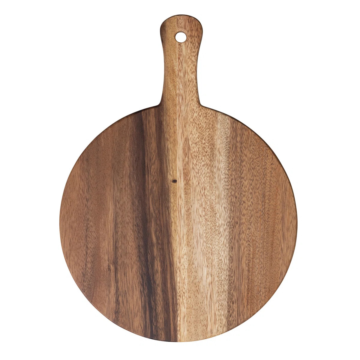 Round Small Suar Wood Cutting Board with Handle | Wayfair North America