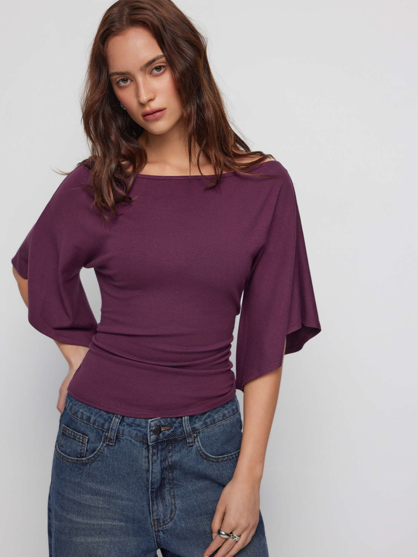 lace-boat-keywords Lace Top 6\u6708-\u6f5c\u529b\u65b0\u589e-seeding-campaign Knit Fabric Boat Ne... | Cider