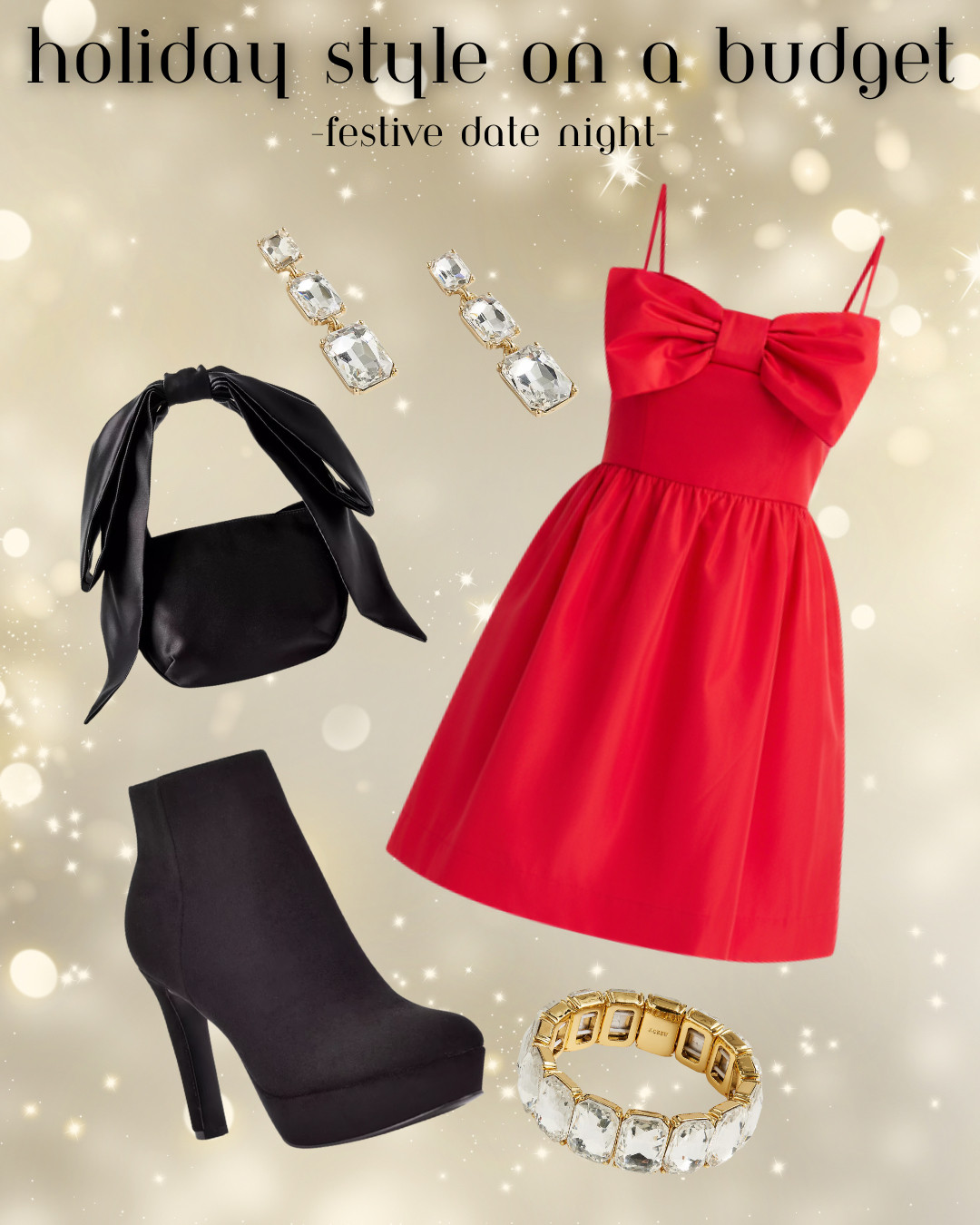 A perfect outfit for a festive holiday date night!  

 #LTKHoliday #LTKSeasonal #LTKFindsUnder100