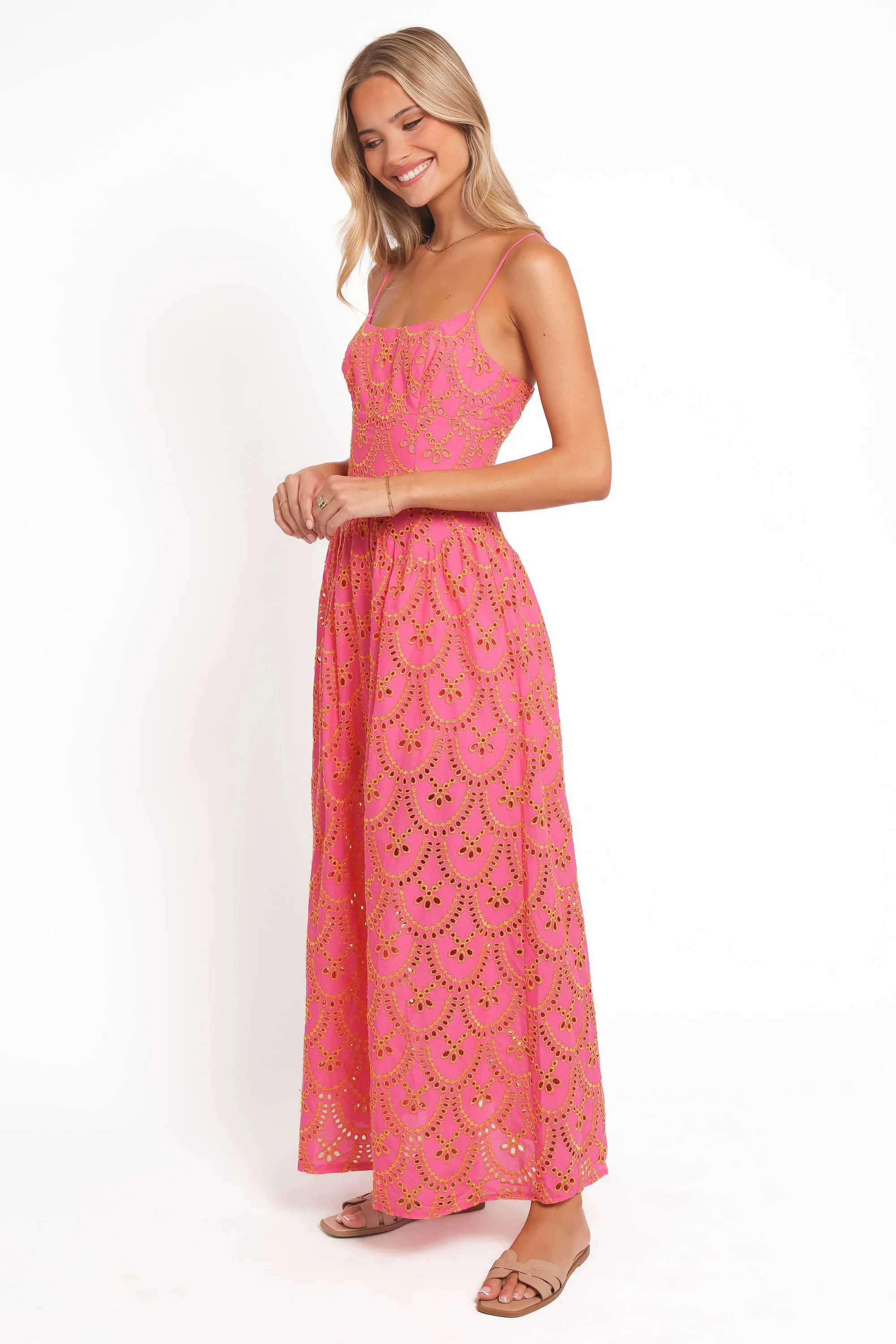 Sonny Maxi Dress - Pink/Orange | Petal & Pup (US)