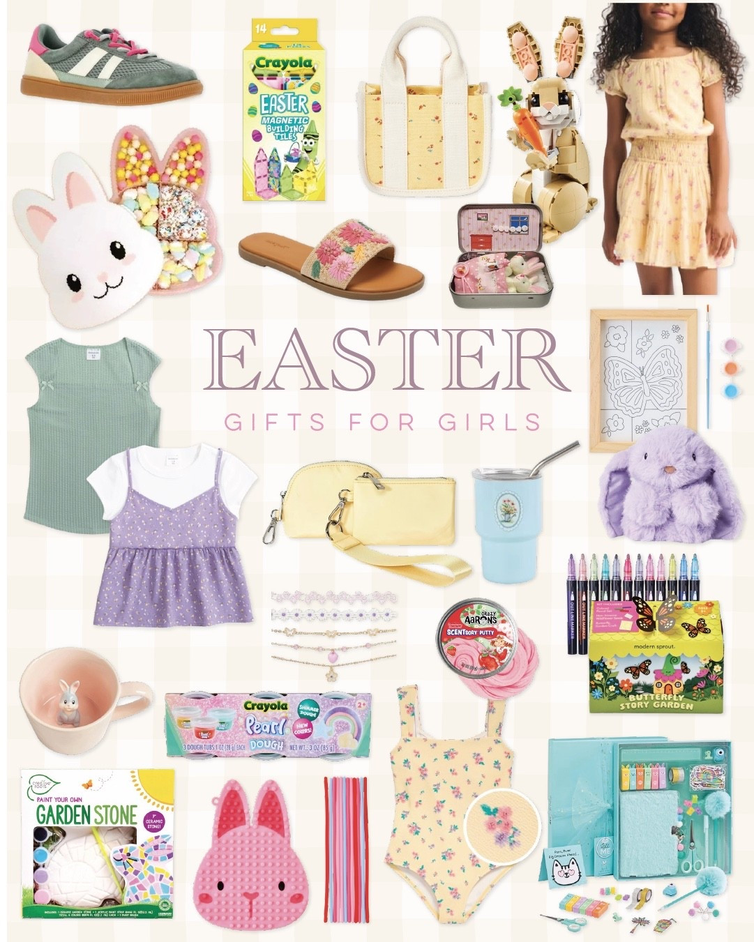 If it’s pastel, playful, and perfect for her basket… it’s on this list! Toys, crafts, clothes, and all the sweet little extras.

#EasterFinds #GirlsGiftGuide #BasketStuffers #SpringVibes #MomLife

#LTKSeasonal #LTKKids #LTKmomlife