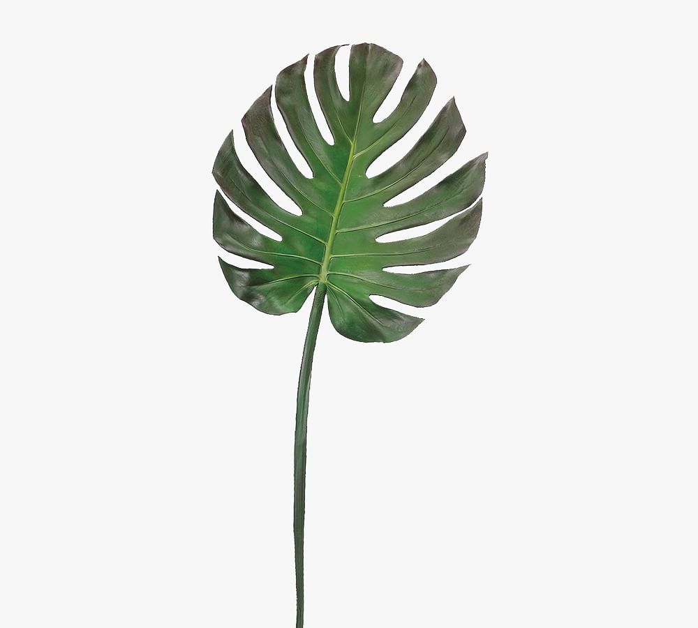 Faux Monstera Leaf 41" - Set of 3 | Pottery Barn (US)