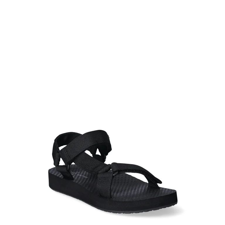 Time and Tru Women's Nature Sandals, Wide Width Available | Walmart (US)