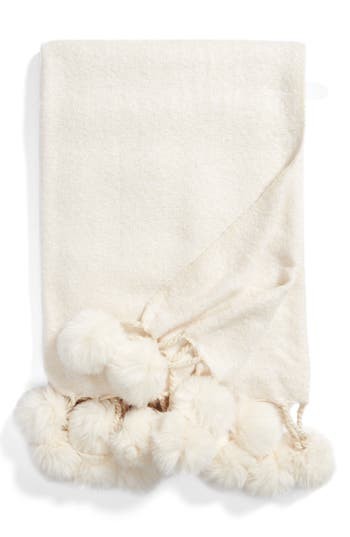Nordstrom At Home Faux Fur Throw | Nordstrom