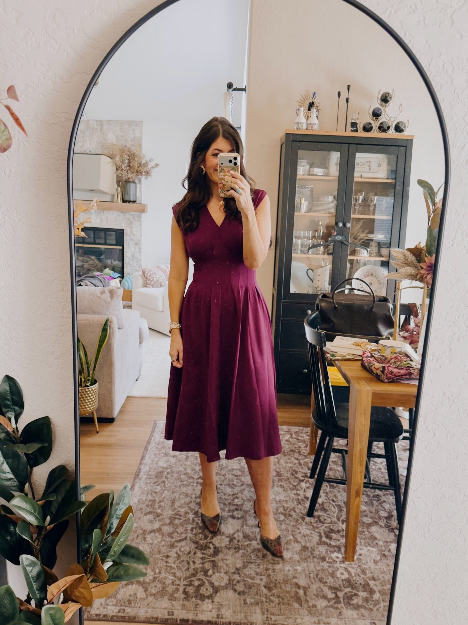 Work outfit of the day 
In a medium dress (could size down, runs loose)

#LTKSaleAlert #LTKMidsize #LTKWorkwear