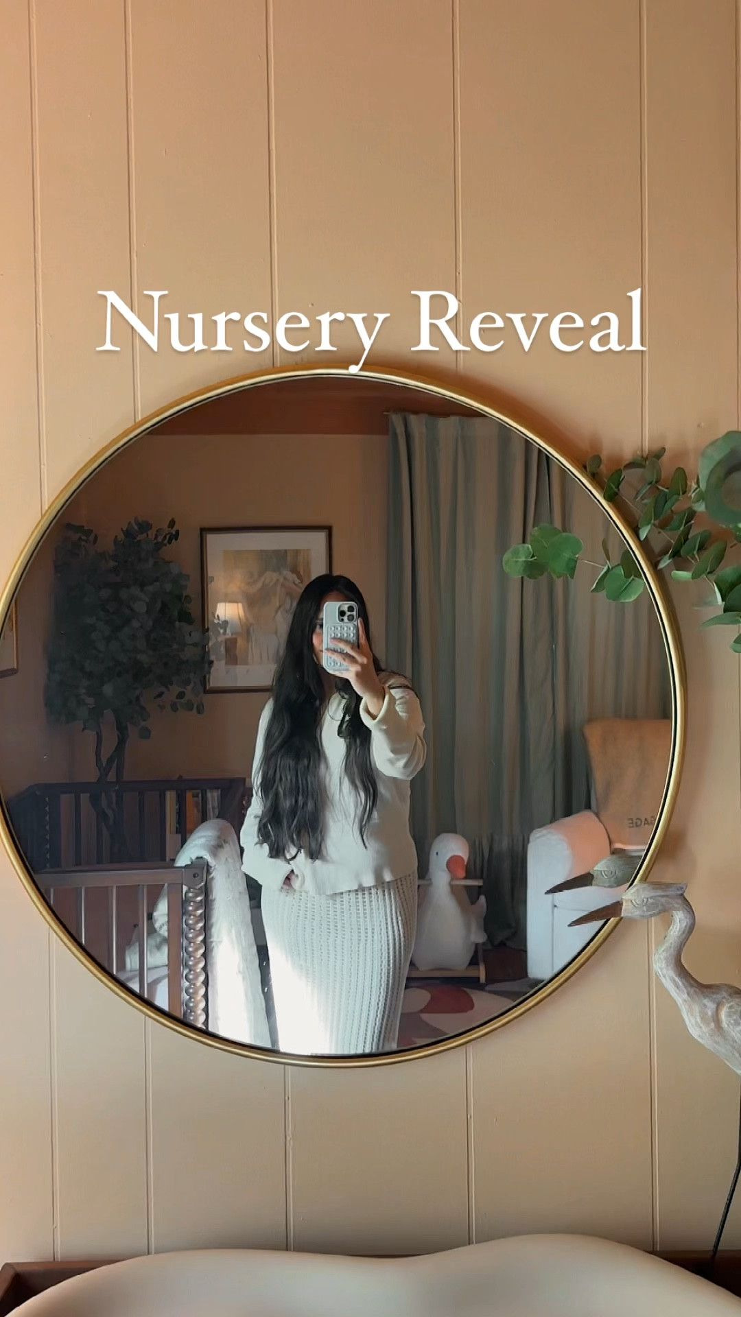 NURSERY REVEAL for our sweet baby girl with pottery barn kids! 
 
We got everything from her alarm clock and car seat to her beautiful crib! I have every detail linked on my story (and in my home highlight. Don't forget to download the Pottery Barn Kids app and add all these essentials to your registry.
 
Some of our favorite PBK pieces:
Chris Loves Julia Turned Wood Crib
Scalloped Crib Skirt
Lennox Extra Wide Dresser
Belgian Linen Blackout Curtains in Sage
My First Toddle Anywhere Chair 
Dream Power Swivel Glider 
Snoo Smart Sleeper Bassinet
Farmhouse Activity Gym
Round Gold Mirror
Darby Duckling Quilt with her Name 
Duckling Plush Nursery Rocker
Romantic Toy Bin
European Linen Cribfit Sheets
Polished Tray Floor Lamp
Beautyrest Supreme Mattress

#LTKVideo #LTKbaby #LTKhome