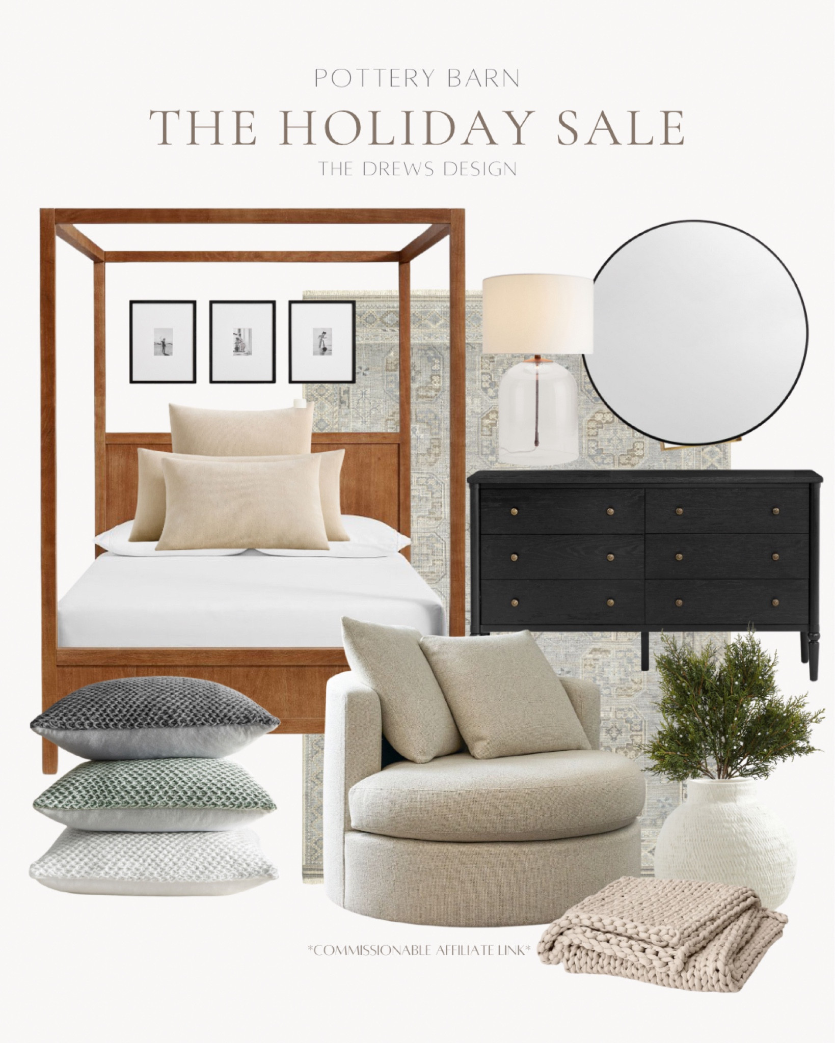 The Holiday Sale: up to 50% off at Pottery Barn through 12/19!

Home decor, bedroom decor, bedroom furniture, bedroom set, bed frame, neutral home

#LTKHome #LTKSaleAlert #LTKHoliday