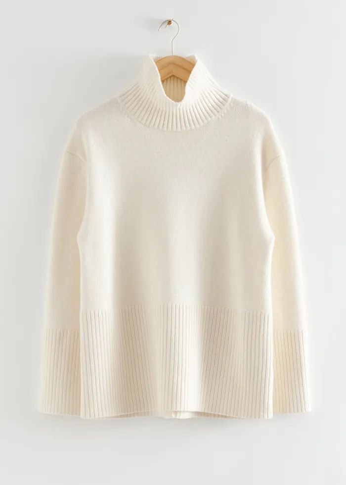 Oversized Wool Knit Turtleneck | & Other Stories US